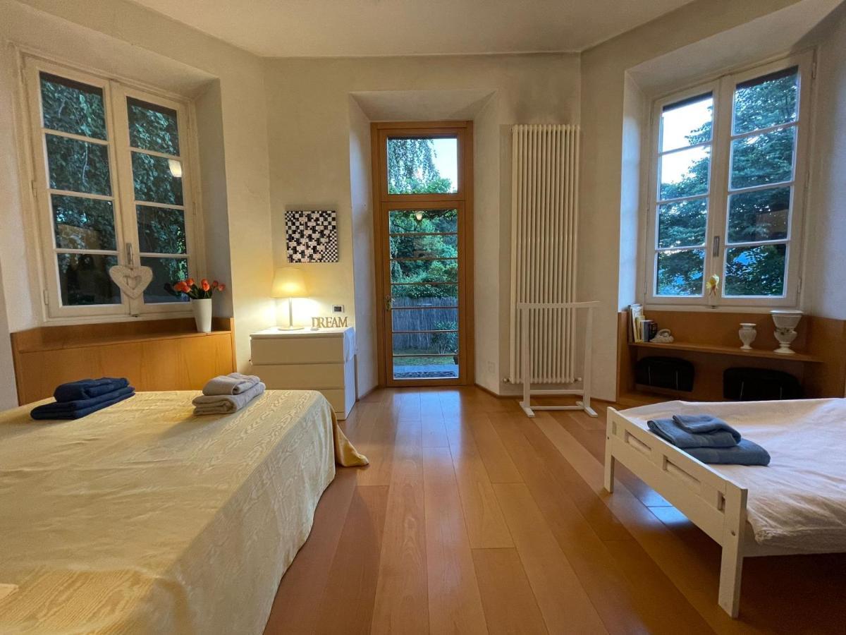 Lake Como Villa Ines Apartment Faggeto Lario Exterior photo