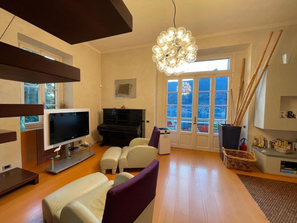 Lake Como Villa Ines Apartment Faggeto Lario Exterior photo